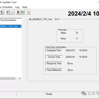 【时间同步】Logix5000 Clock Update Tool